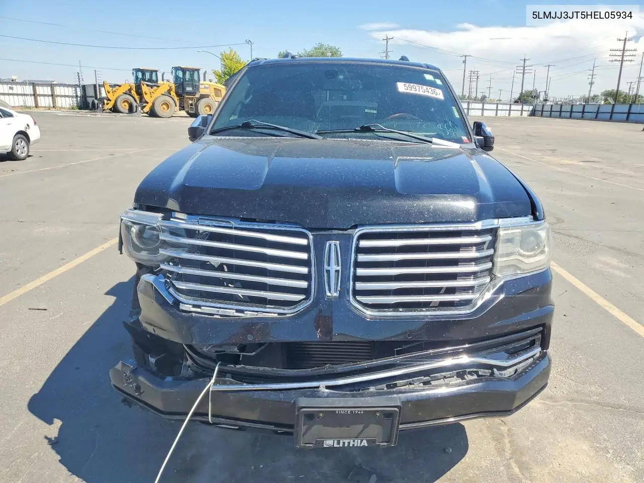 2017 Lincoln Navigator L Select VIN: 5LMJJ3JT5HEL05934 Lot: 59975436