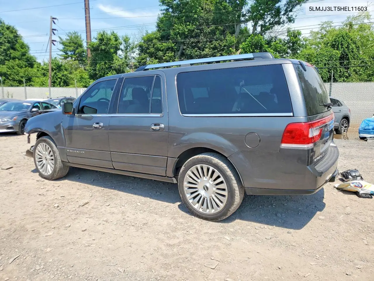 2017 Lincoln Navigator L Reserve VIN: 5LMJJ3LT5HEL11603 Lot: 61174176