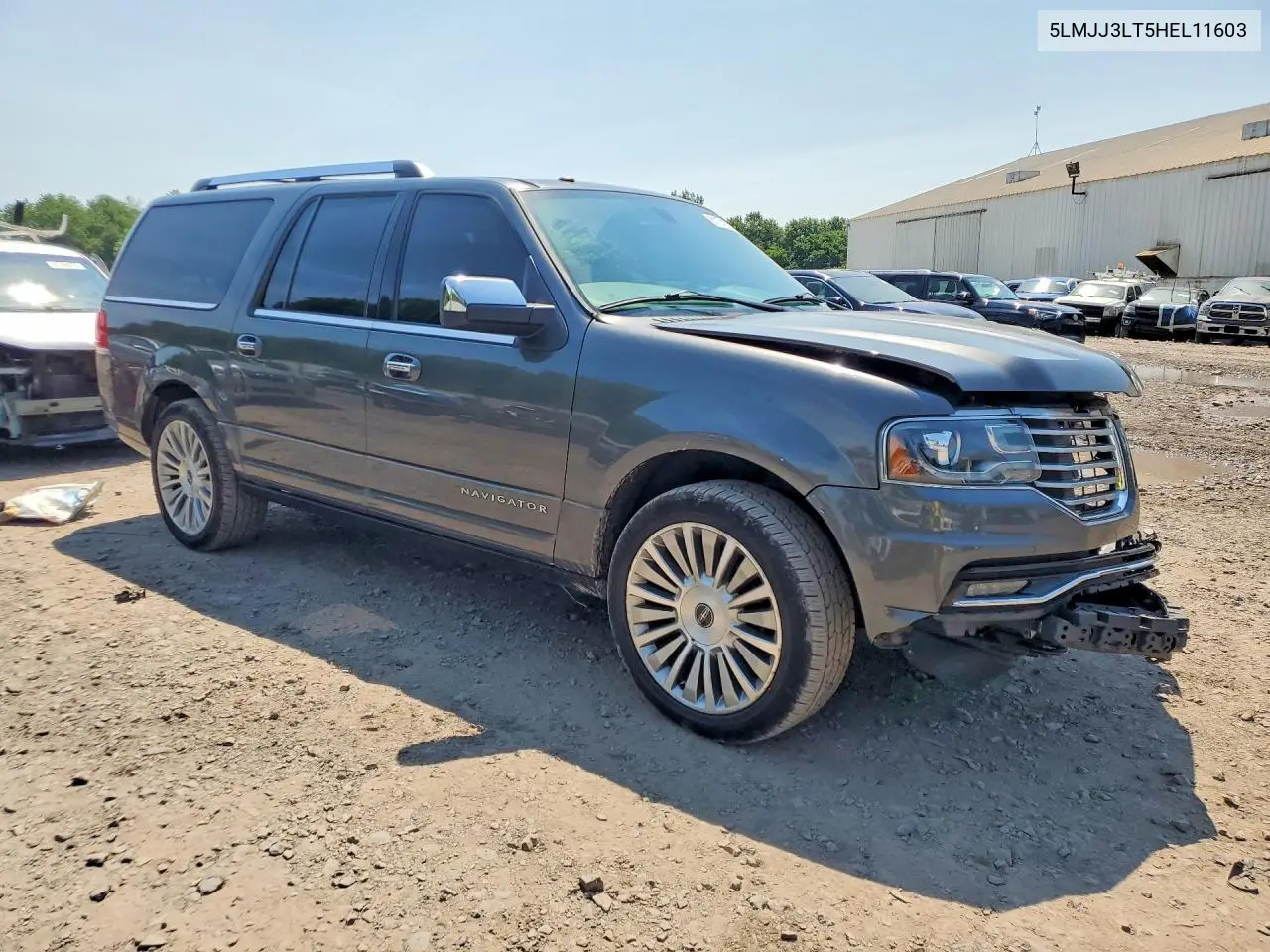 2017 Lincoln Navigator L Reserve VIN: 5LMJJ3LT5HEL11603 Lot: 61174176