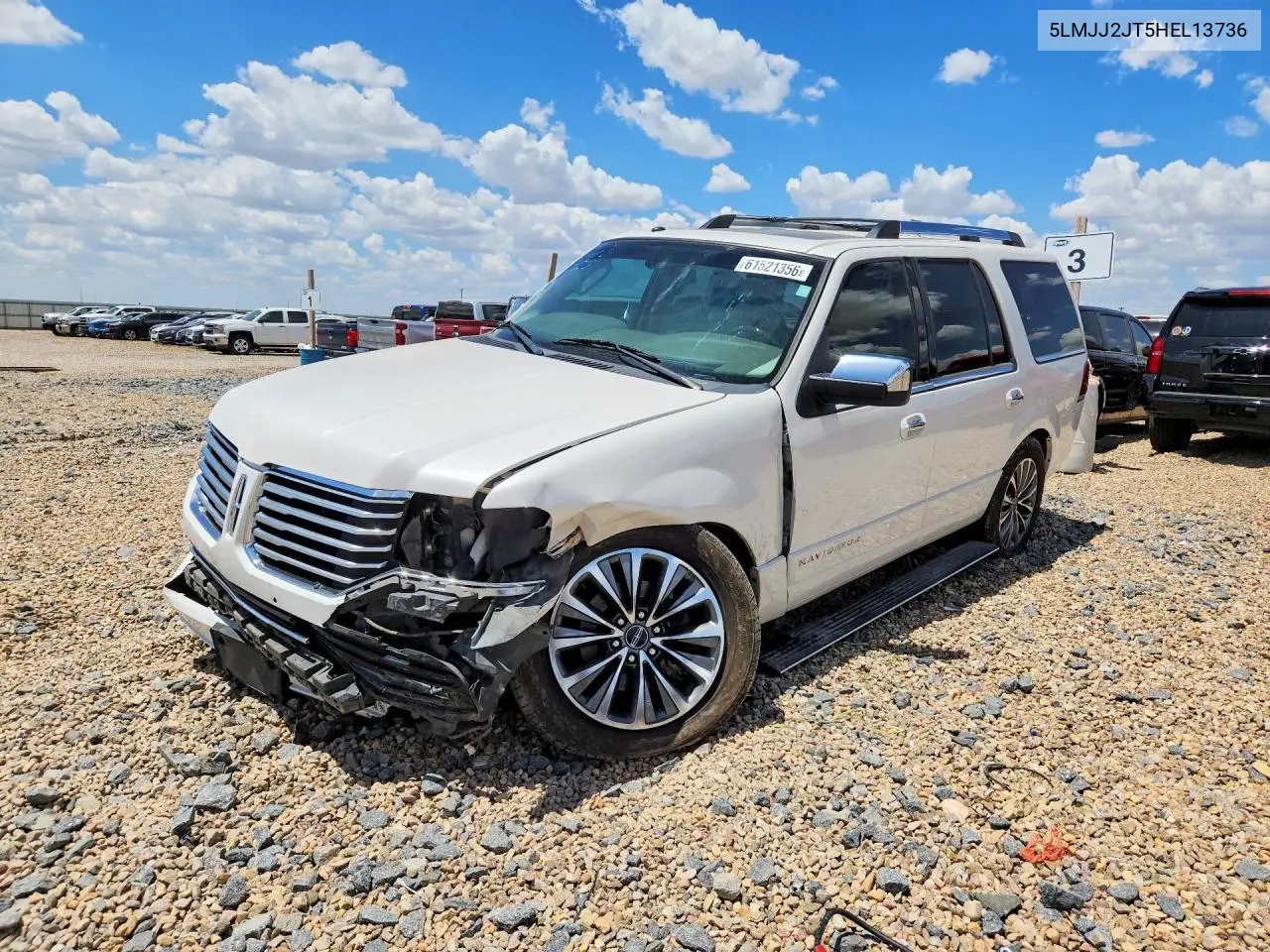 2017 Lincoln Navigator Select VIN: 5LMJJ2JT5HEL13736 Lot: 61521356