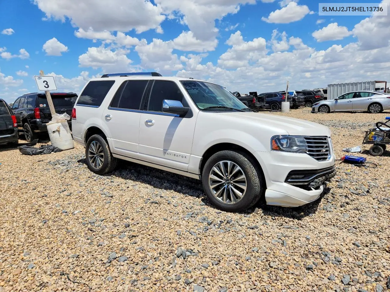 2017 Lincoln Navigator Select VIN: 5LMJJ2JT5HEL13736 Lot: 61521356