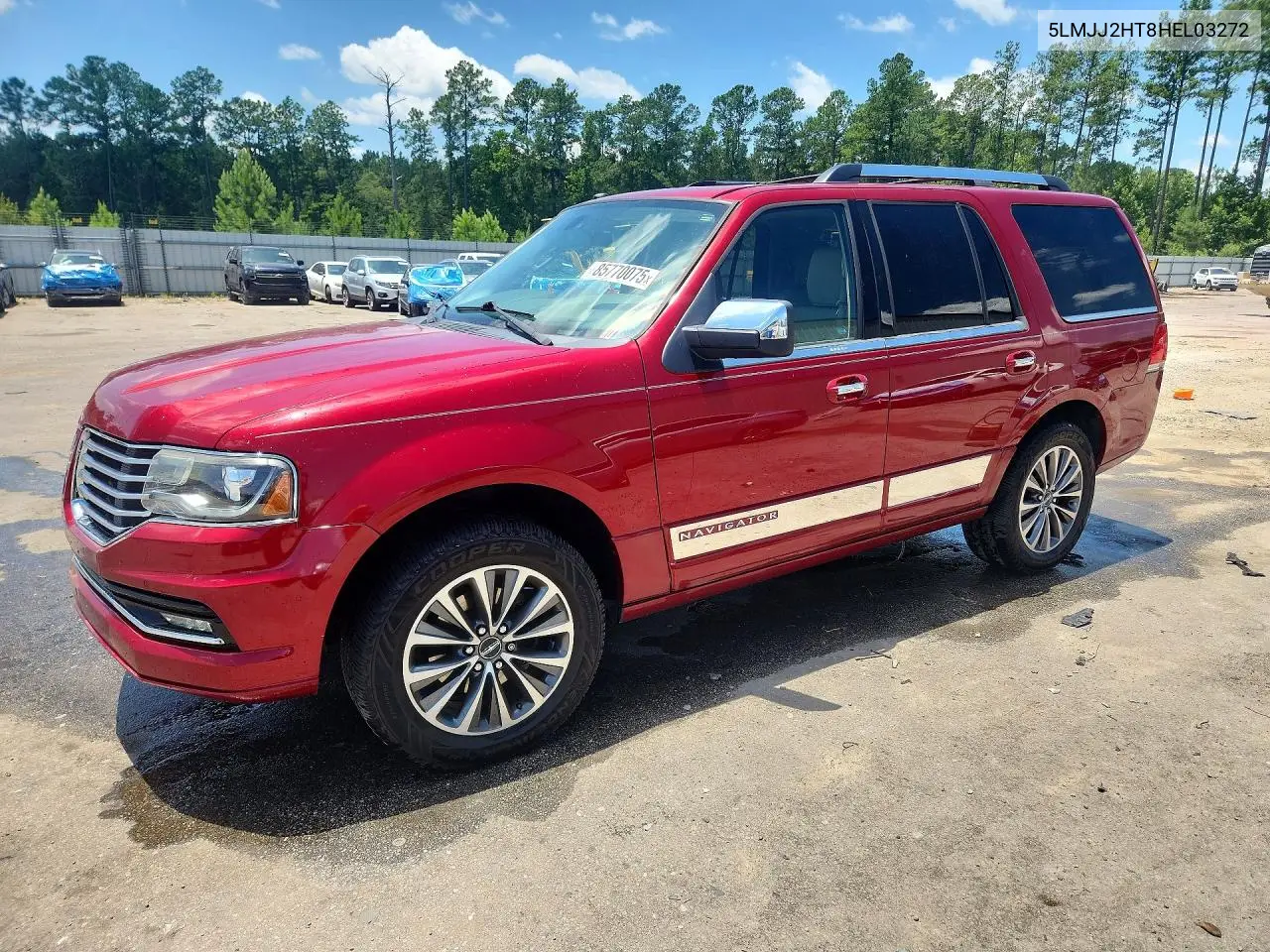 2017 Lincoln Navigator Select VIN: 5LMJJ2HT8HEL03272 Lot: 85770075