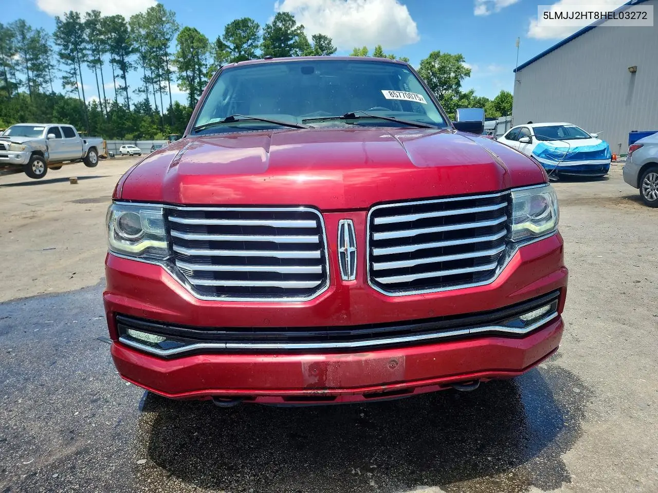 2017 Lincoln Navigator Select VIN: 5LMJJ2HT8HEL03272 Lot: 85770075