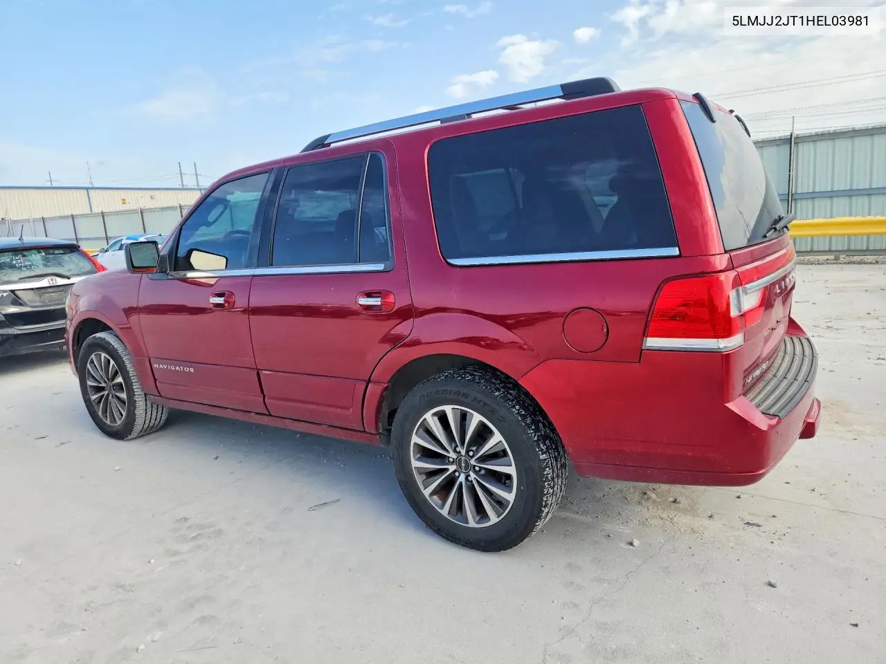 2017 Lincoln Navigator Select VIN: 5LMJJ2JT1HEL03981 Lot: 85966555