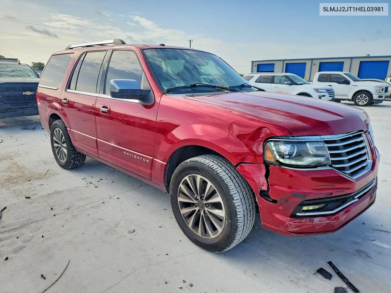 2017 Lincoln Navigator Select VIN: 5LMJJ2JT1HEL03981 Lot: 85966555