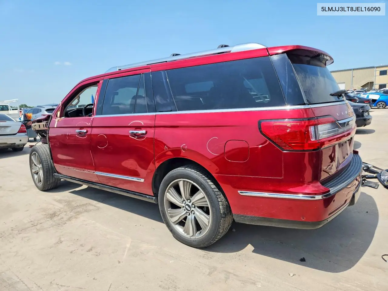2018 Lincoln Navigator L Reserve VIN: 5LMJJ3LT8JEL16090 Lot: 58046886