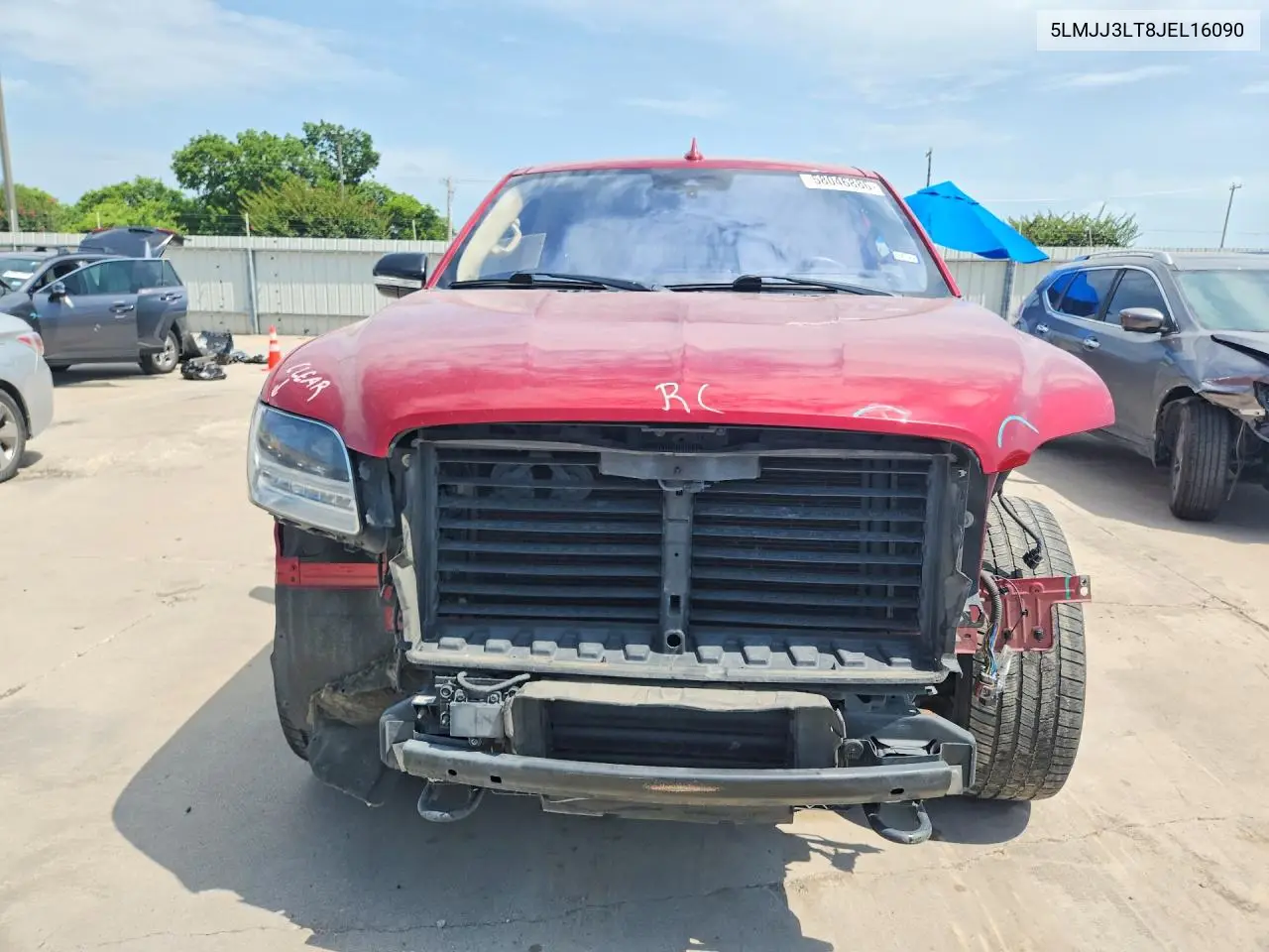 2018 Lincoln Navigator L Reserve VIN: 5LMJJ3LT8JEL16090 Lot: 58046886