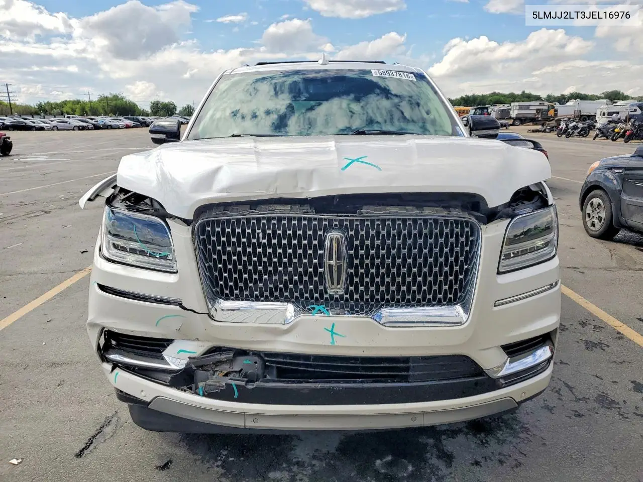 2018 Lincoln Navigator Reserve VIN: 5LMJJ2LT3JEL16976 Lot: 58937816