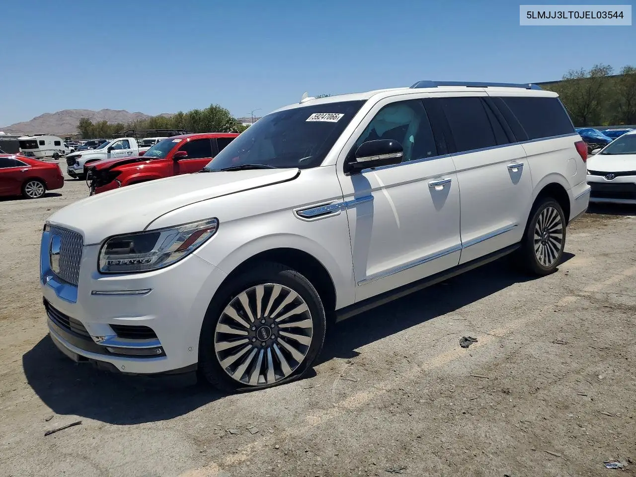 2018 Lincoln Navigator L Reserve VIN: 5LMJJ3LT0JEL03544 Lot: 59247066