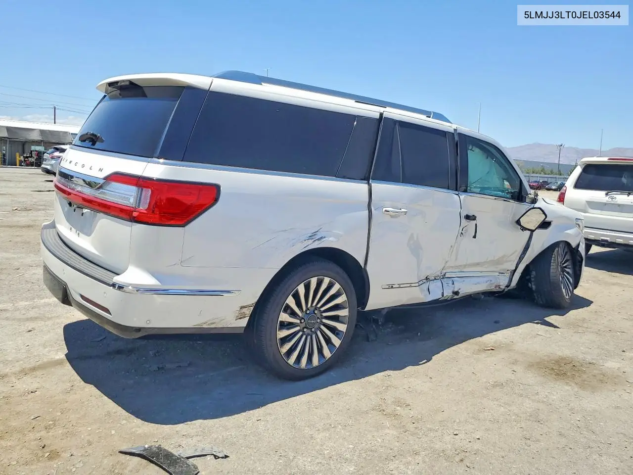2018 Lincoln Navigator L Reserve VIN: 5LMJJ3LT0JEL03544 Lot: 59247066