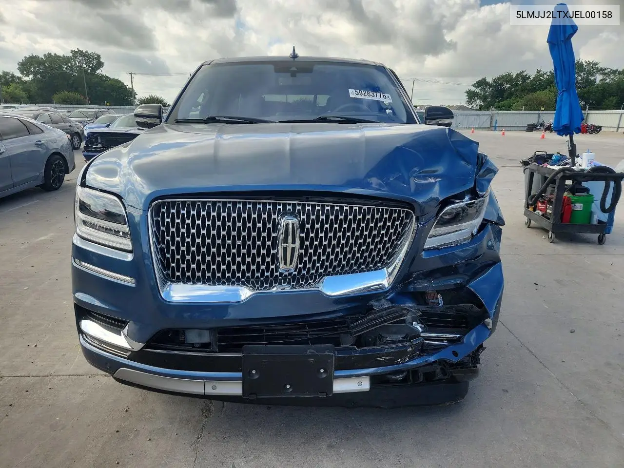 2018 Lincoln Navigator Reserve VIN: 5LMJJ2LTXJEL00158 Lot: 59283776