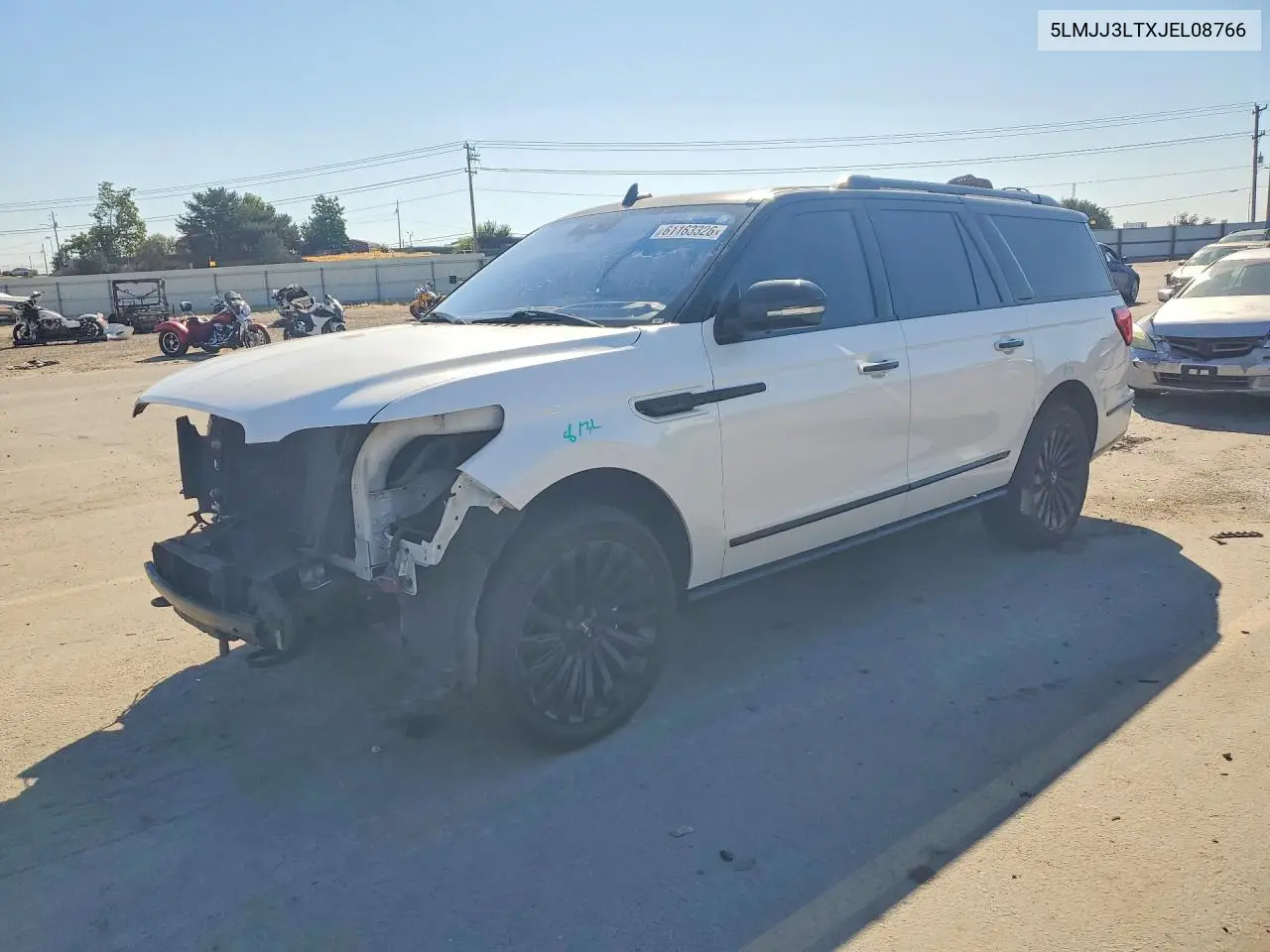 2018 Lincoln Navigator L Reserve VIN: 5LMJJ3LTXJEL08766 Lot: 61163326