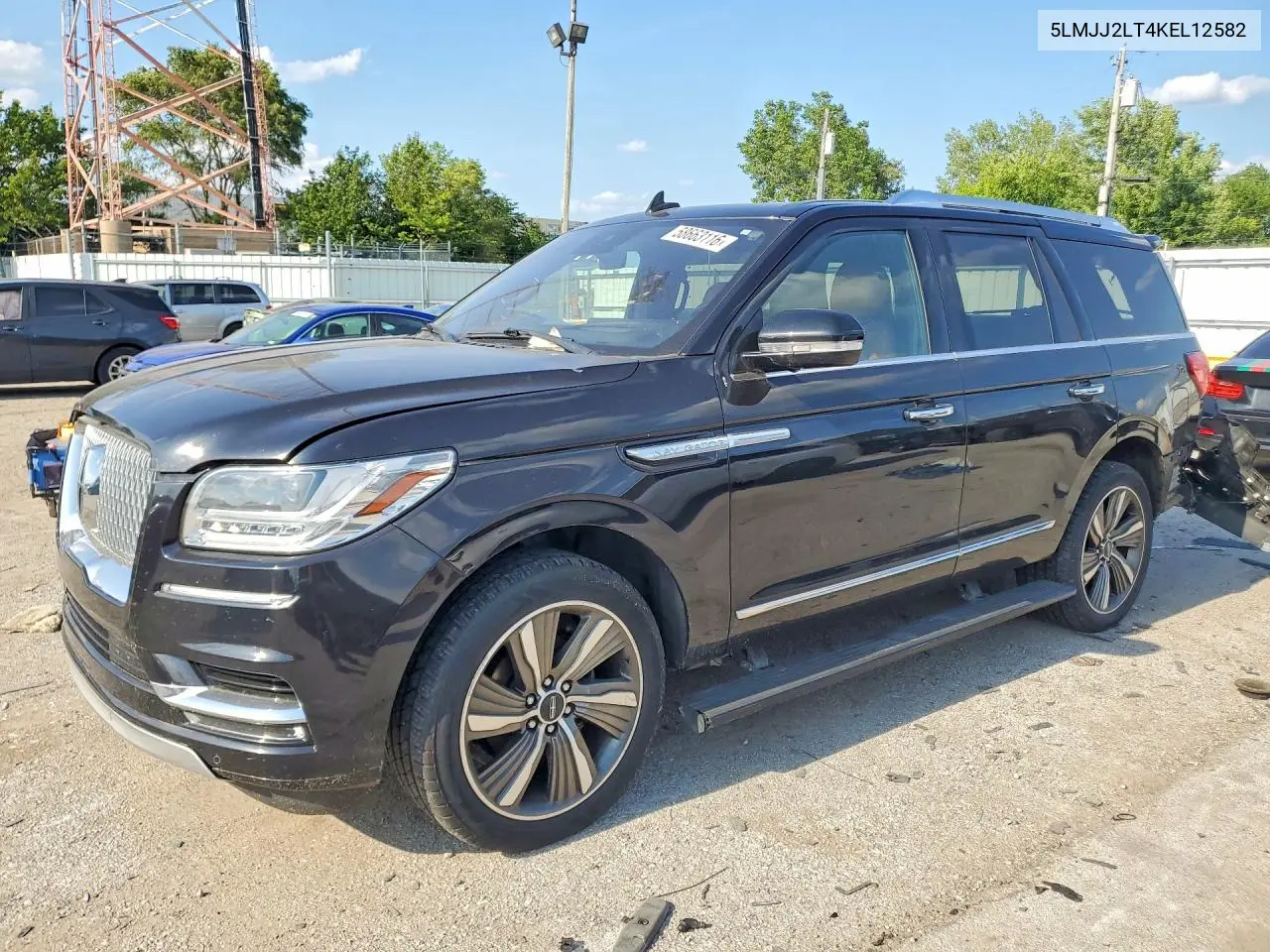 2019 Lincoln Navigator Reserve VIN: 5LMJJ2LT4KEL12582 Lot: 58663116