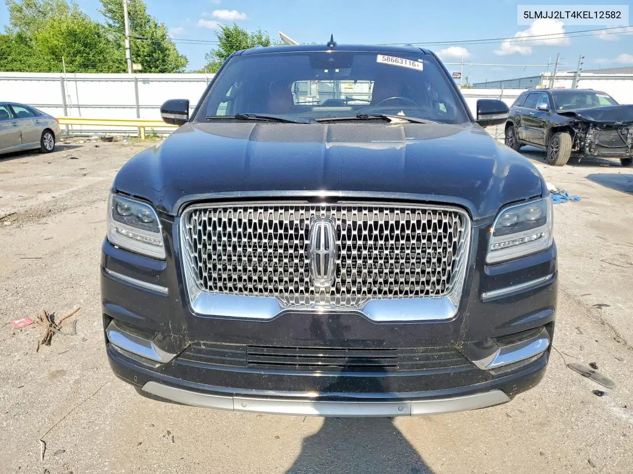 2019 Lincoln Navigator Reserve VIN: 5LMJJ2LT4KEL12582 Lot: 58663116