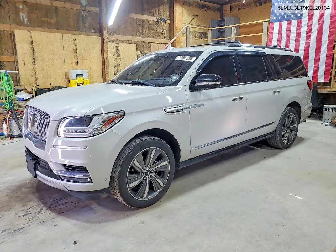 2019 Lincoln Navigator L Reserve VIN: 5LMJJ3LT9KEL20134 Lot: 60557296
