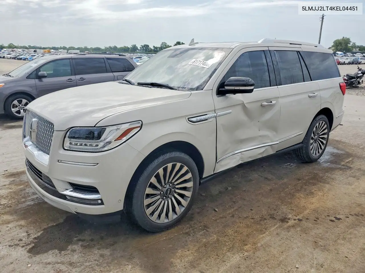 2019 Lincoln Navigator Reserve VIN: 5LMJJ2LT4KEL04451 Lot: 61717406