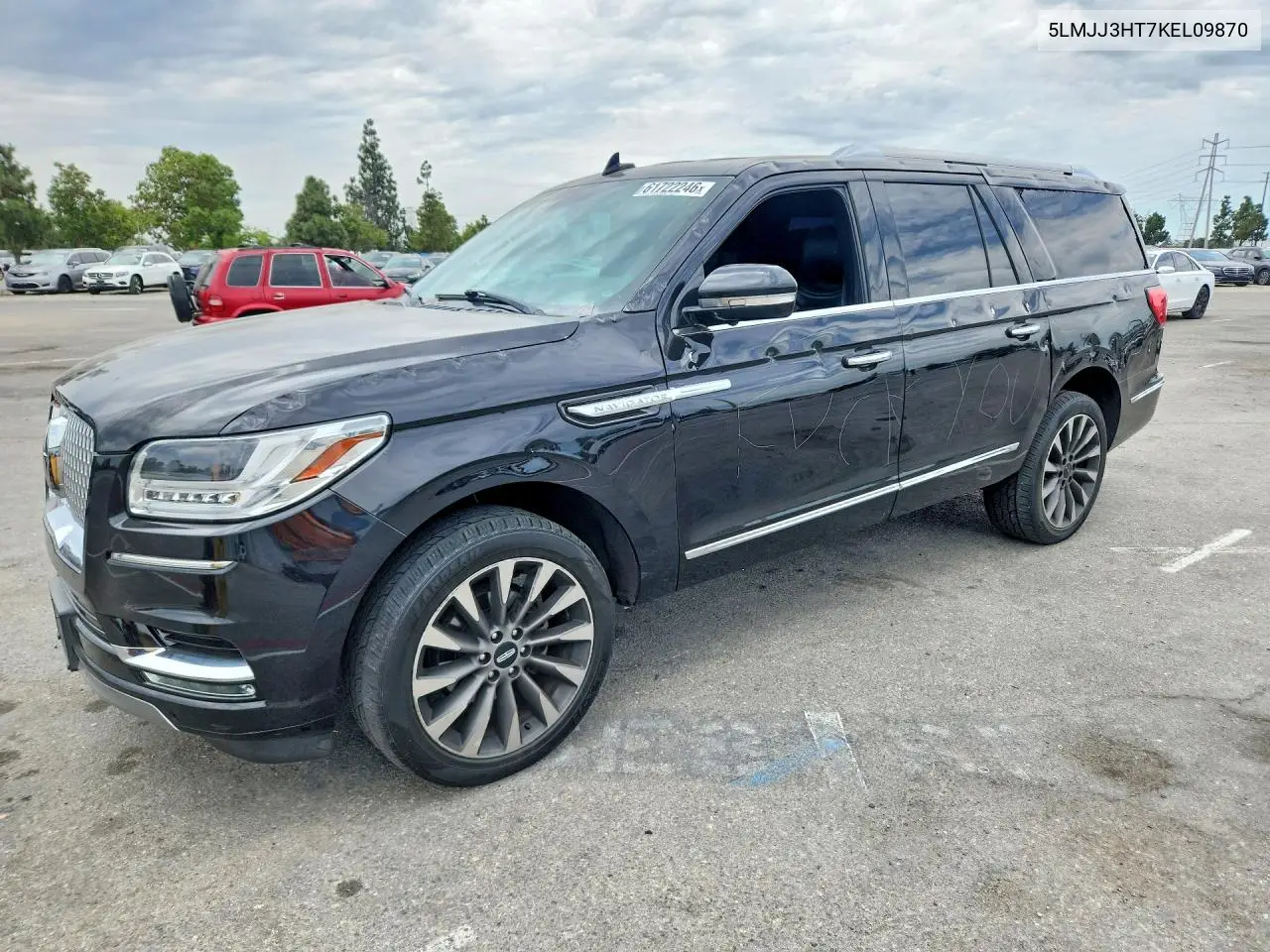 2019 Lincoln Navigator L Select VIN: 5LMJJ3HT7KEL09870 Lot: 61722246
