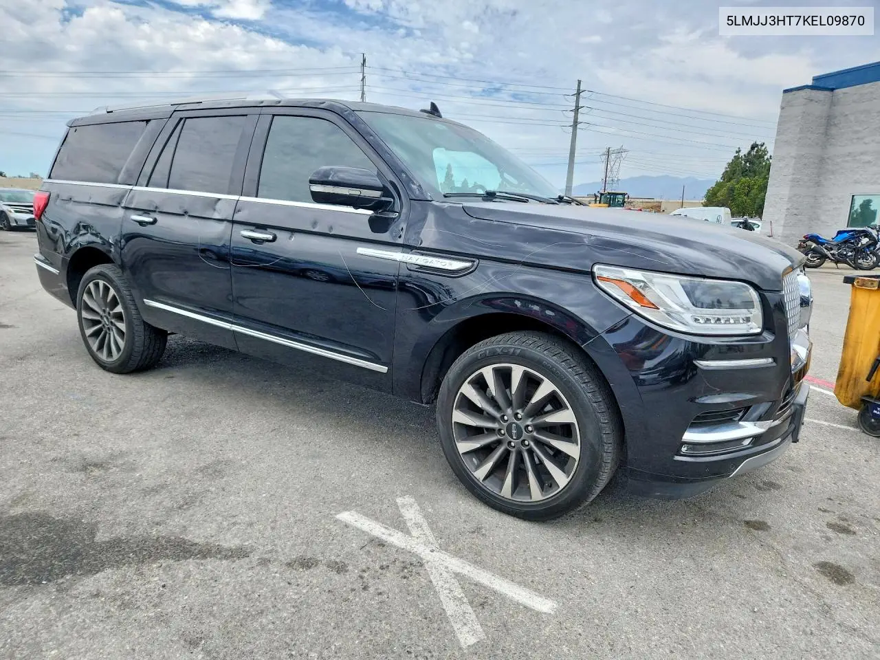 2019 Lincoln Navigator L Select VIN: 5LMJJ3HT7KEL09870 Lot: 61722246