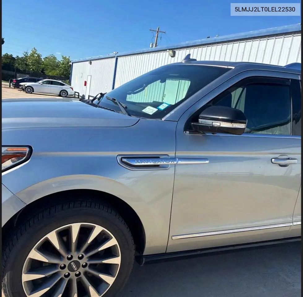 2020 Lincoln Navigator Reserve VIN: 5LMJJ2LT0LEL22530 Lot: 55658996