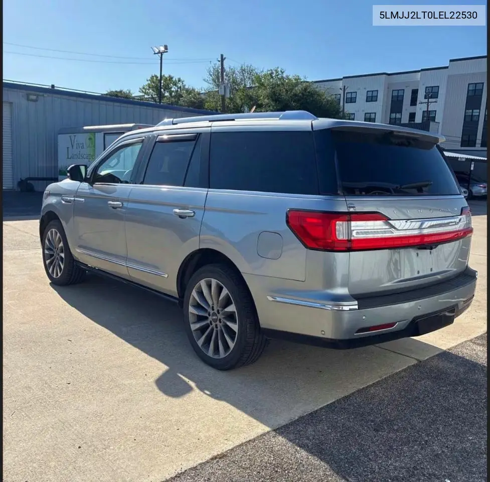 2020 Lincoln Navigator Reserve VIN: 5LMJJ2LT0LEL22530 Lot: 55658996