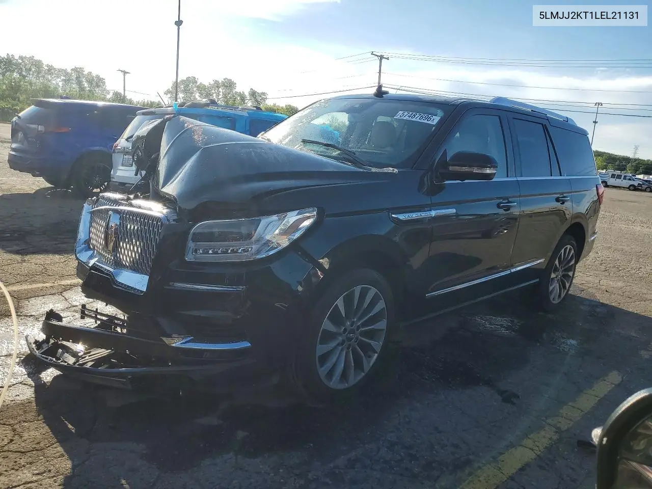2020 Lincoln Navigator Reserve VIN: 5LMJJ2KT1LEL21131 Lot: 57487696