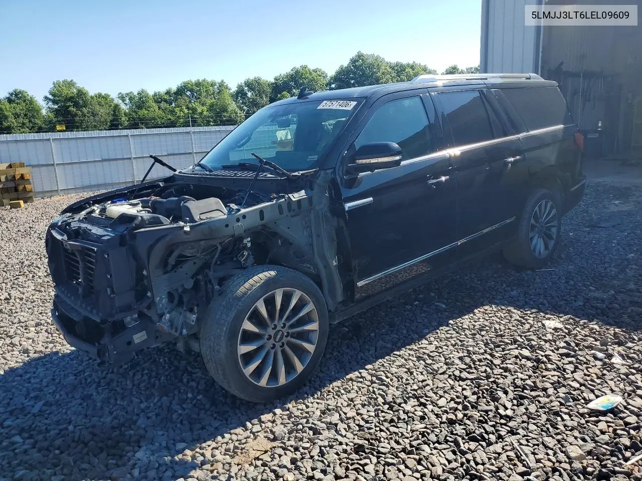2020 Lincoln Navigator L Reserve VIN: 5LMJJ3LT6LEL09609 Lot: 57571406
