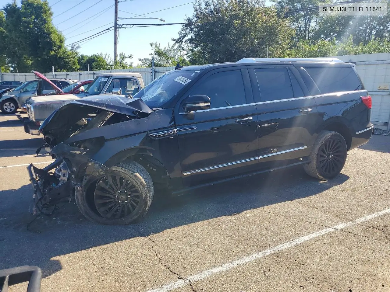 2020 Lincoln Navigator L Reserve VIN: 5LMJJ3LT1LEL11641 Lot: 58013256