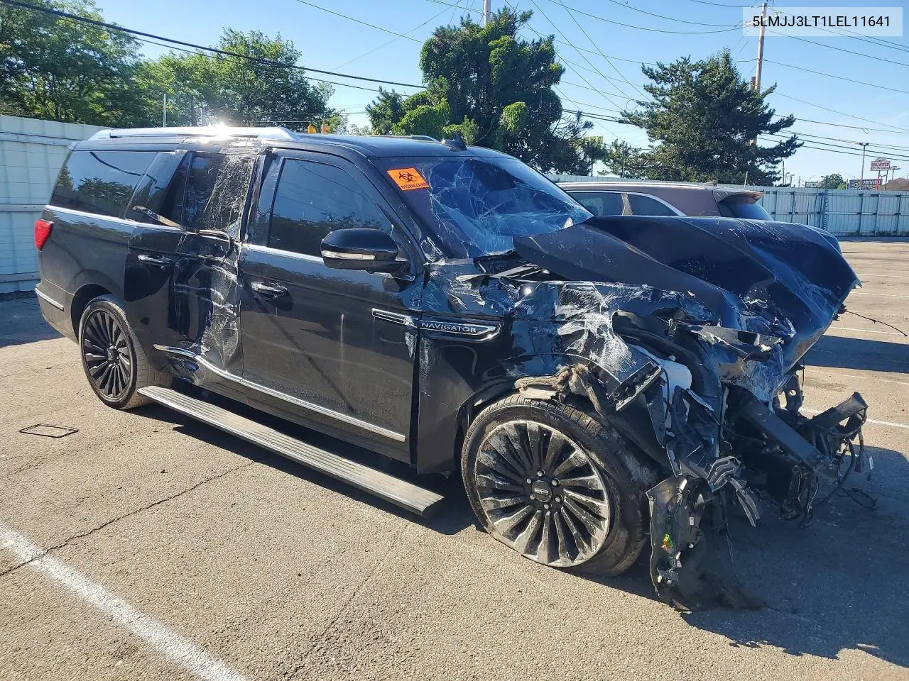 2020 Lincoln Navigator L Reserve VIN: 5LMJJ3LT1LEL11641 Lot: 58013256
