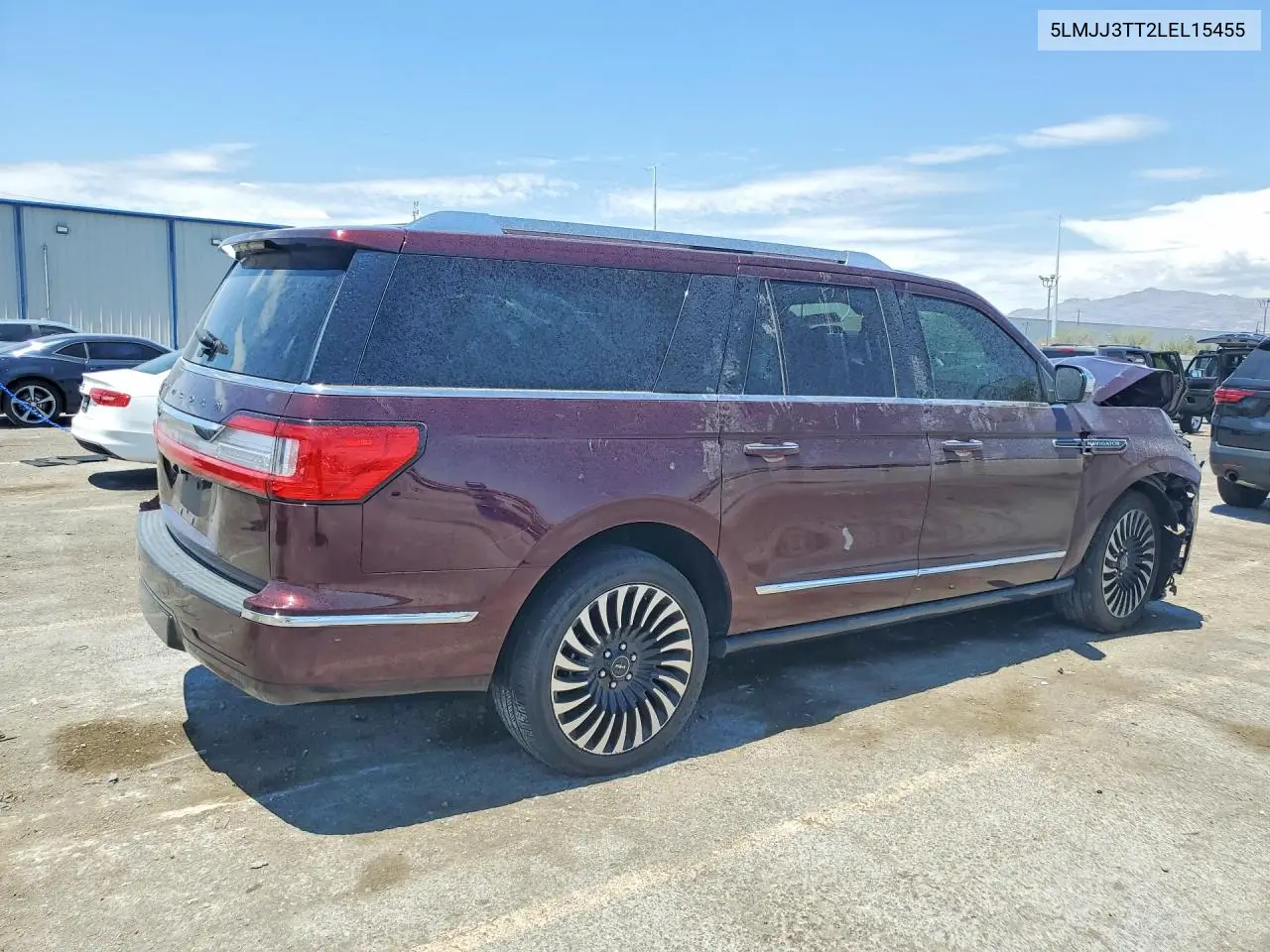 2020 Lincoln Navigator L Black Label VIN: 5LMJJ3TT2LEL15455 Lot: 61915116