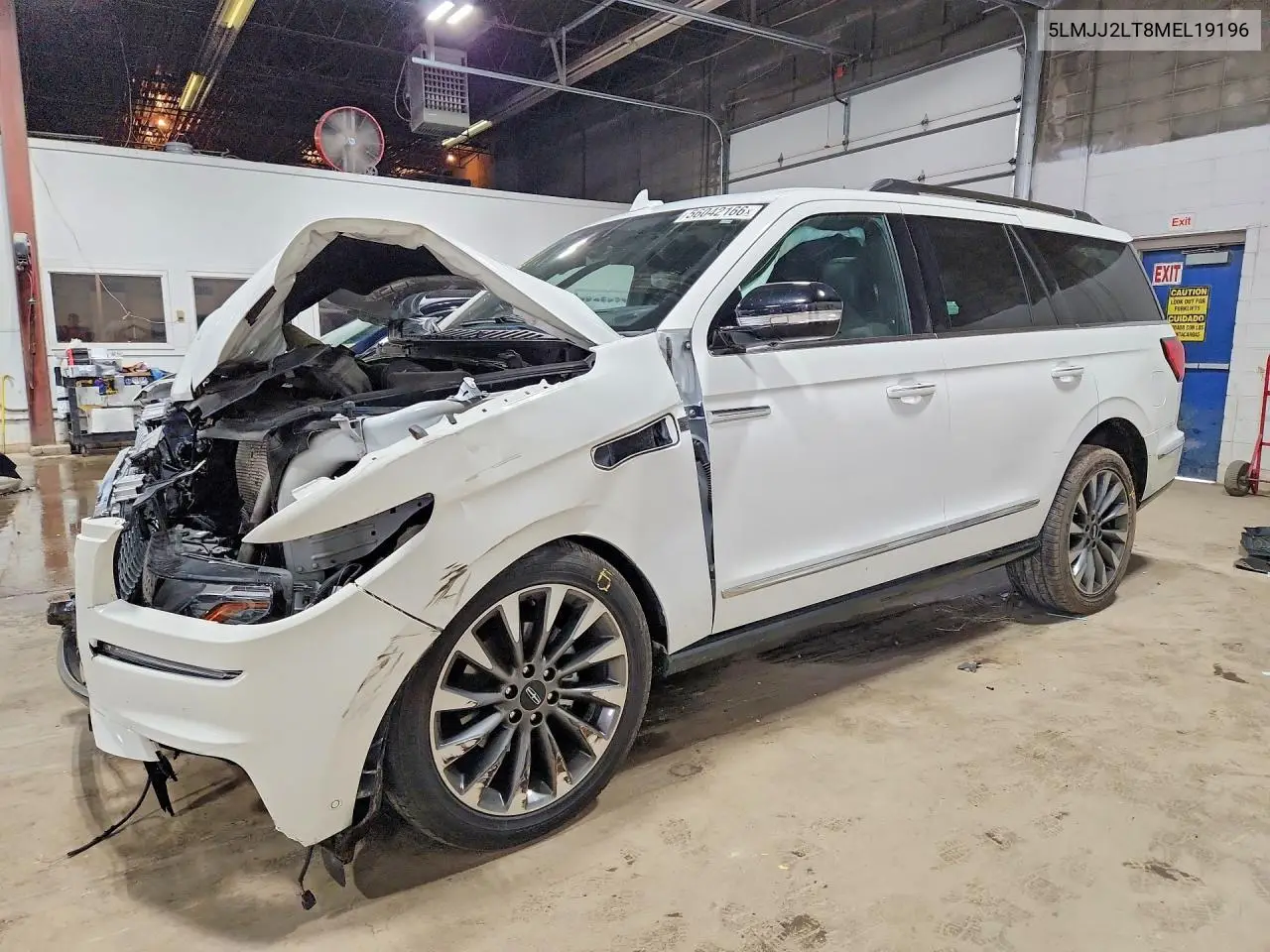 2021 Lincoln Navigator Reserve VIN: 5LMJJ2LT8MEL19196 Lot: 56042166