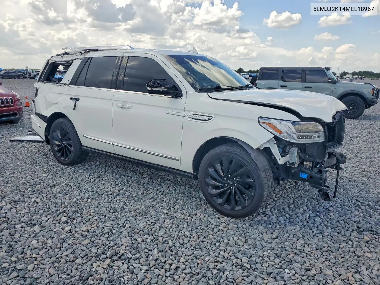 2021 Lincoln Navigator Reserve VIN: 5LMJJ2KT4MEL18967 Lot: 57575416
