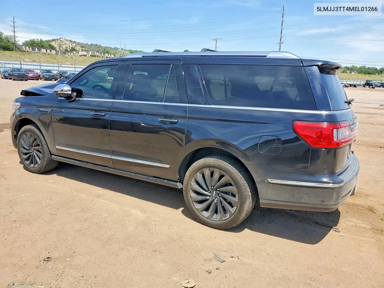 2021 Lincoln Navigator L Black Label VIN: 5LMJJ3TT4MEL01266 Lot: 58133266