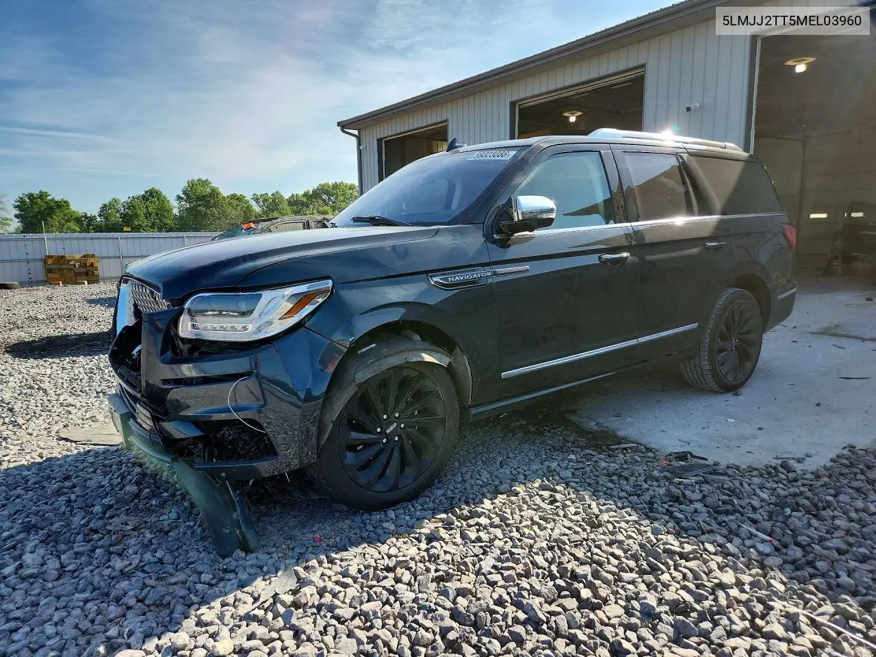 2021 Lincoln Navigator Black Label VIN: 5LMJJ2TT5MEL03960 Lot: 59323086