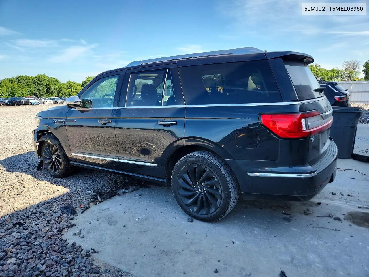 2021 Lincoln Navigator Black Label VIN: 5LMJJ2TT5MEL03960 Lot: 59323086