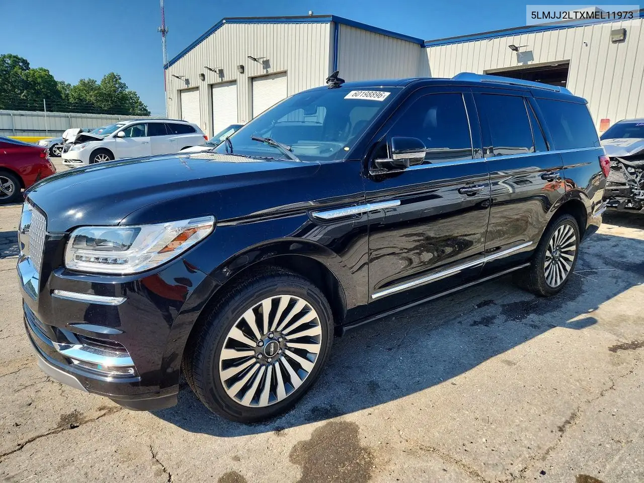 2021 Lincoln Navigator Reserve VIN: 5LMJJ2LTXMEL11973 Lot: 60198896