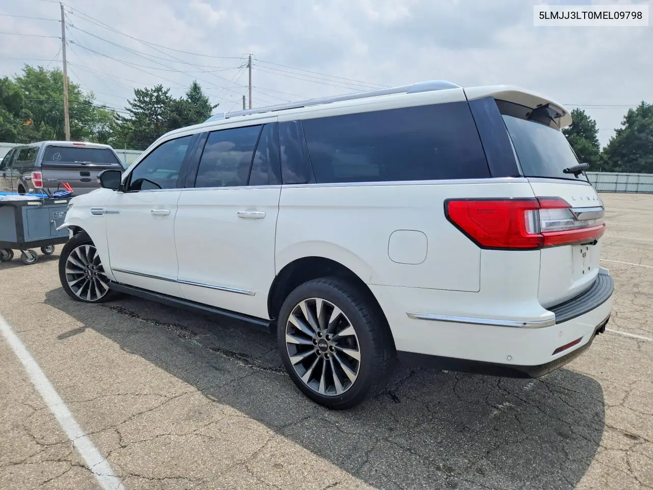2021 Lincoln Navigator L Reserve VIN: 5LMJJ3LT0MEL09798 Lot: 61781086