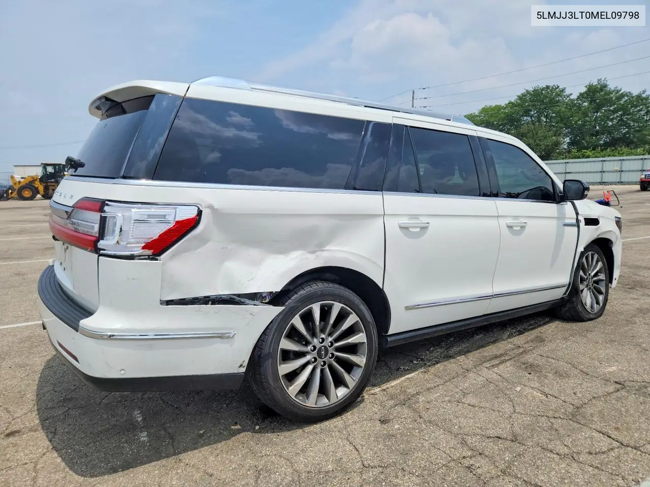 2021 Lincoln Navigator L Reserve VIN: 5LMJJ3LT0MEL09798 Lot: 61781086