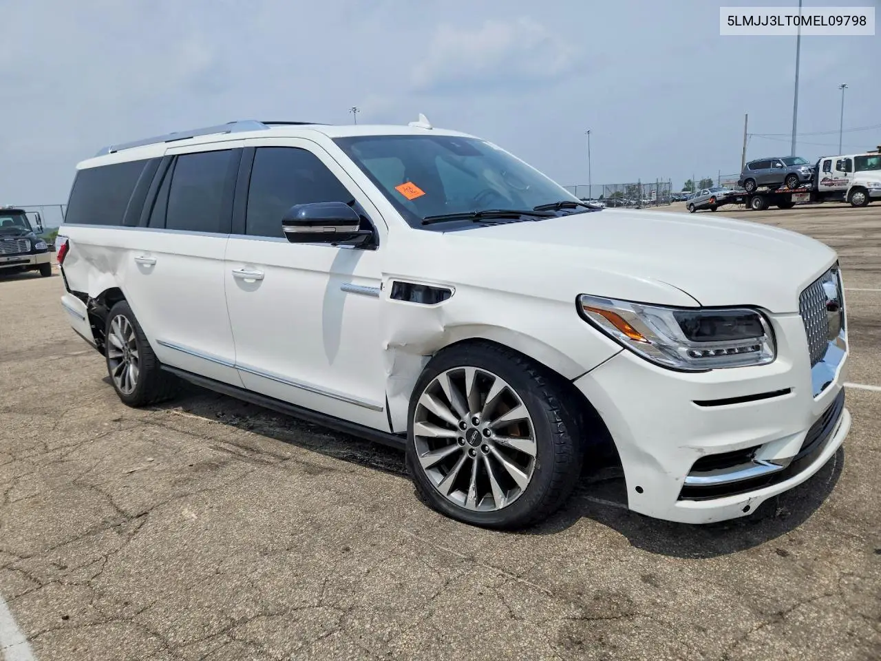 2021 Lincoln Navigator L Reserve VIN: 5LMJJ3LT0MEL09798 Lot: 61781086