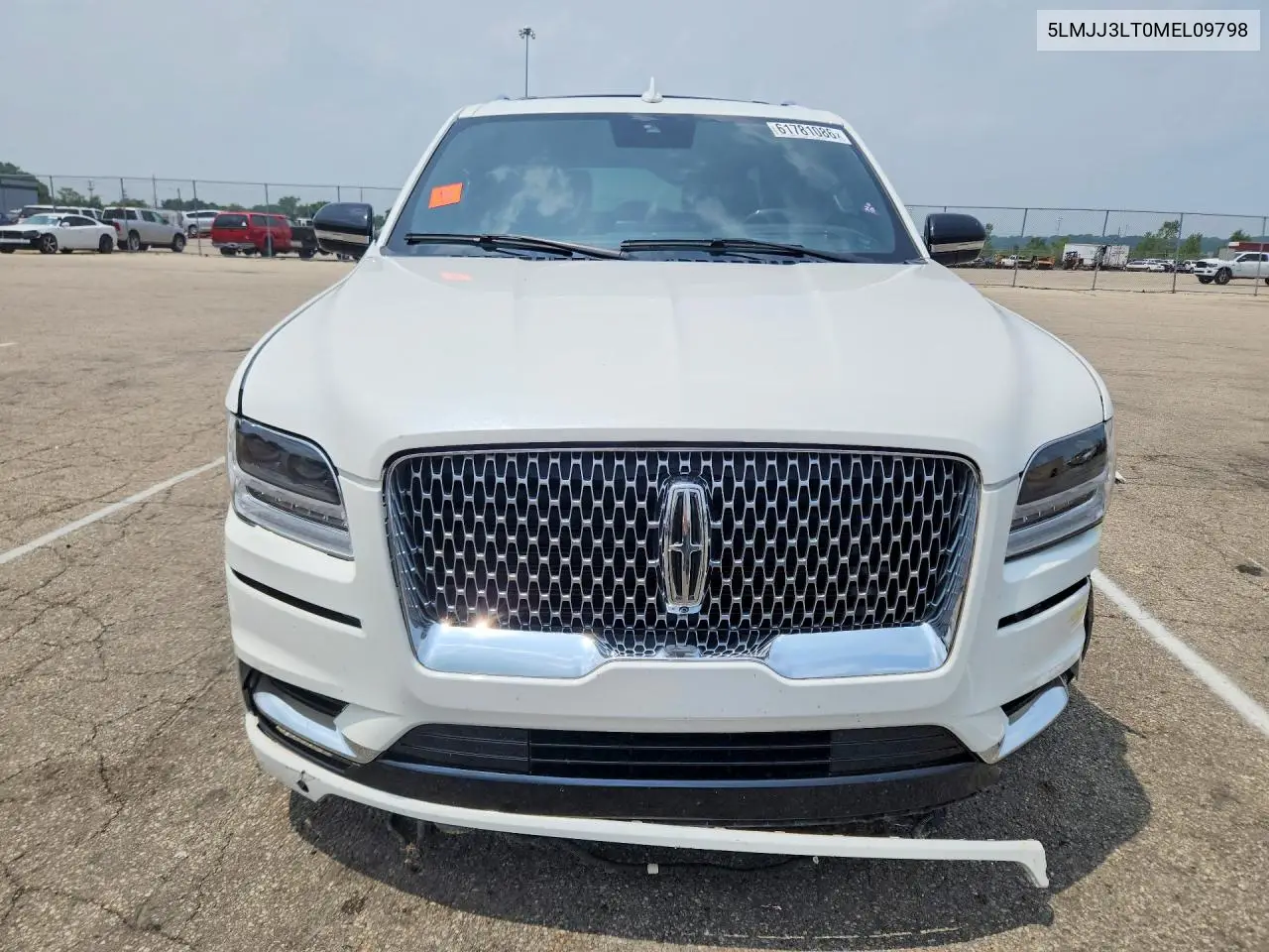 2021 Lincoln Navigator L Reserve VIN: 5LMJJ3LT0MEL09798 Lot: 61781086