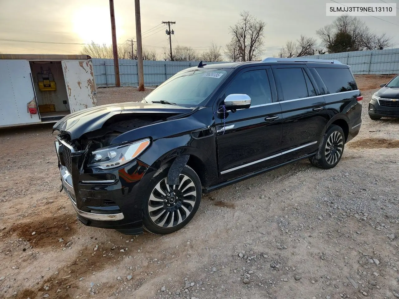 2022 Lincoln Navigator L Black Label VIN: 5LMJJ3TT9NEL13110 Lot: 52546116
