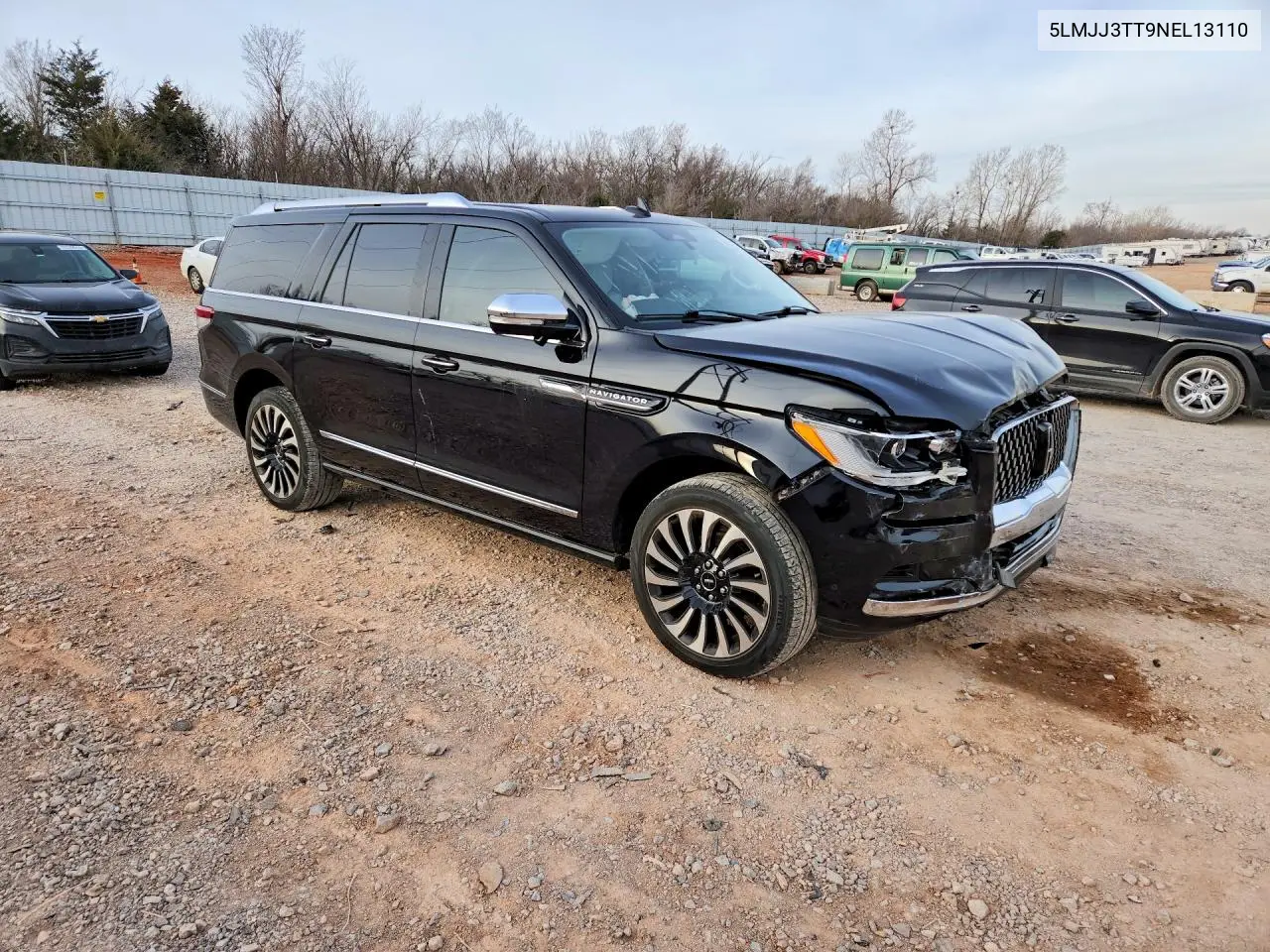 2022 Lincoln Navigator L Black Label VIN: 5LMJJ3TT9NEL13110 Lot: 52546116