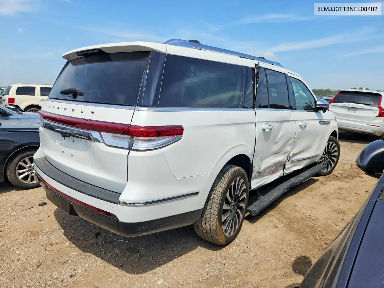 2022 Lincoln Navigator L Black Label VIN: 5LMJJ3TT8NEL08402 Lot: 59155896