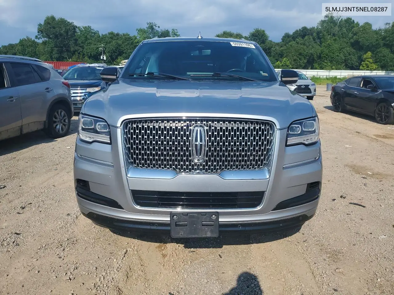 2022 Lincoln Navigator L VIN: 5LMJJ3NT5NEL08287 Lot: 59391106