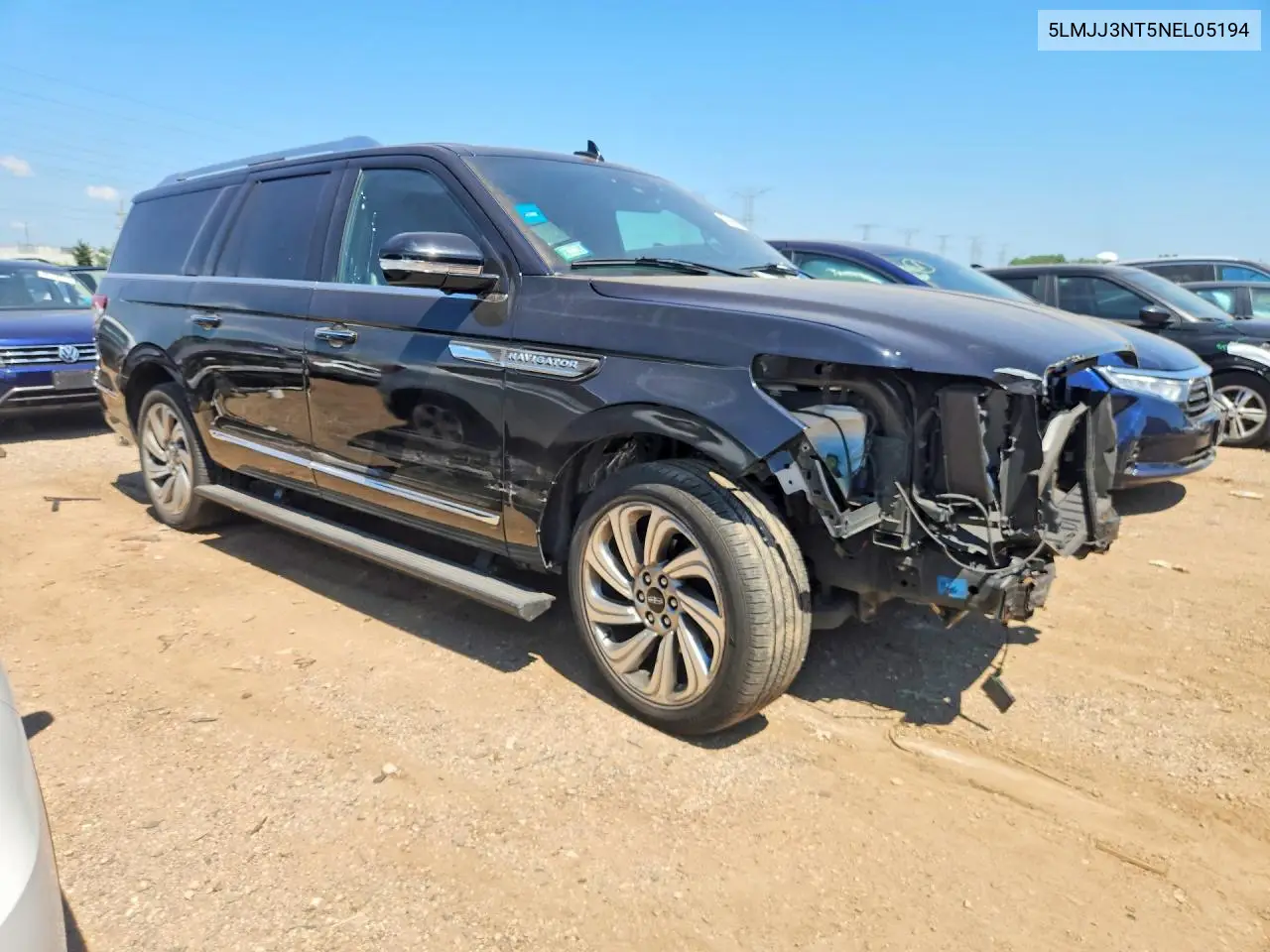 2022 Lincoln Navigator L VIN: 5LMJJ3NT5NEL05194 Lot: 60443416