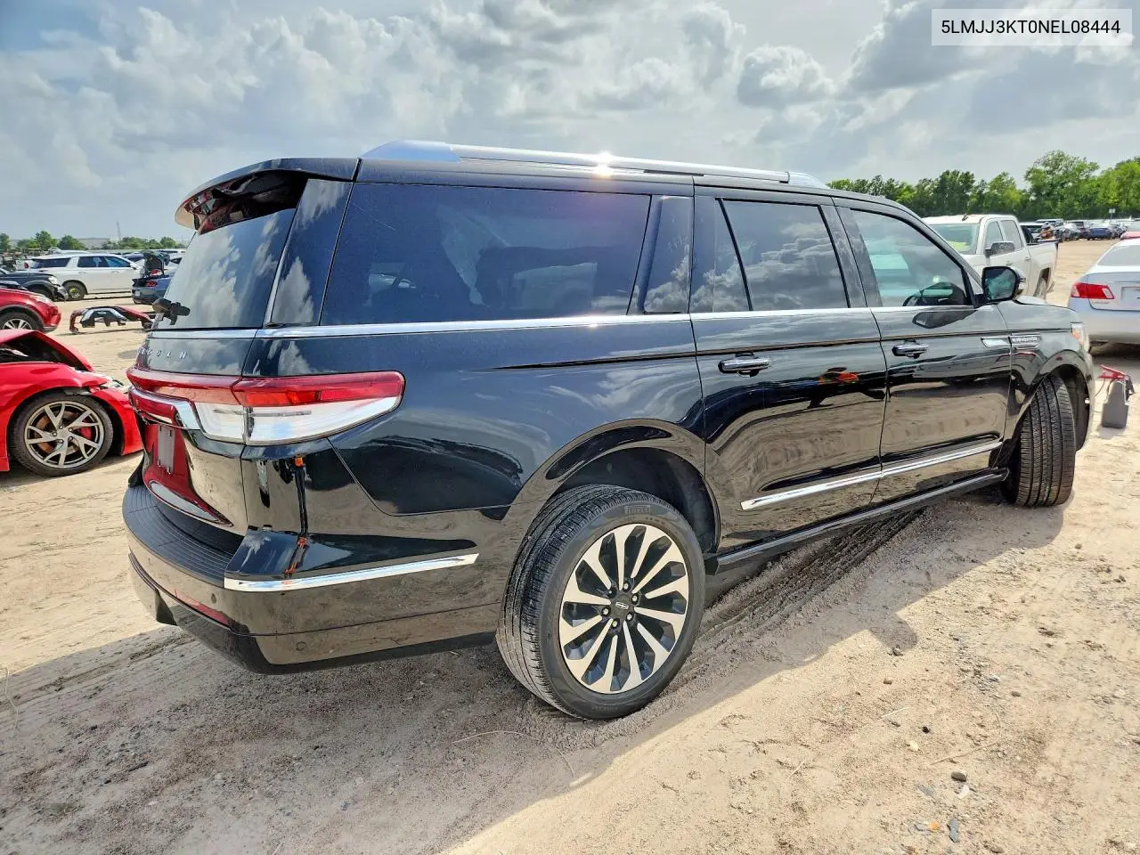 2022 Lincoln Navigator L Reserve VIN: 5LMJJ3KT0NEL08444 Lot: 60801936