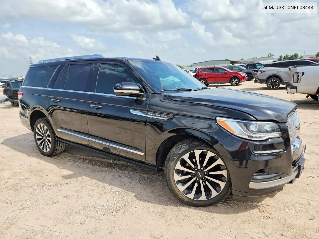 2022 Lincoln Navigator L Reserve VIN: 5LMJJ3KT0NEL08444 Lot: 60801936