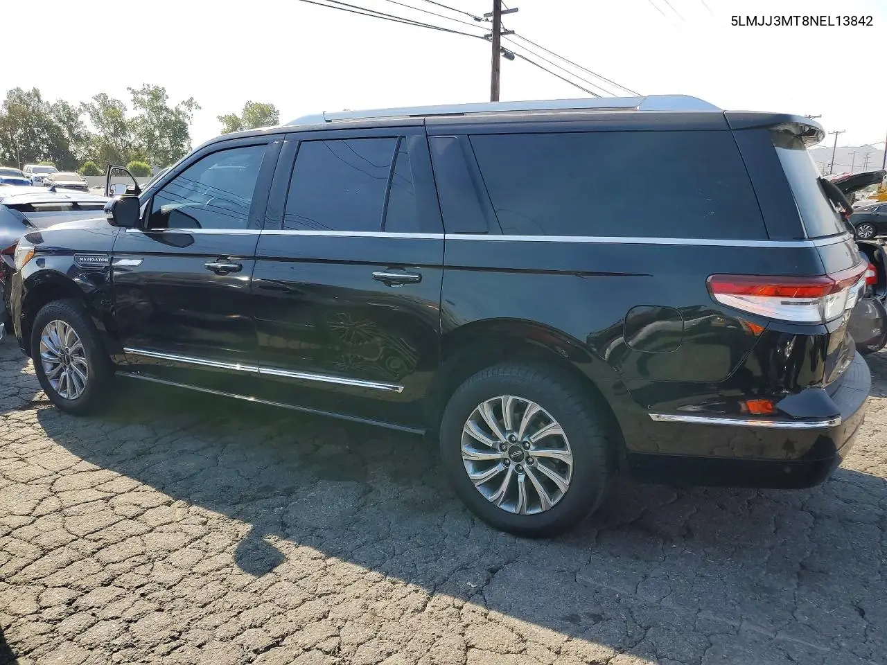 2022 Lincoln Navigator L VIN: 5LMJJ3MT8NEL13842 Lot: 61328226