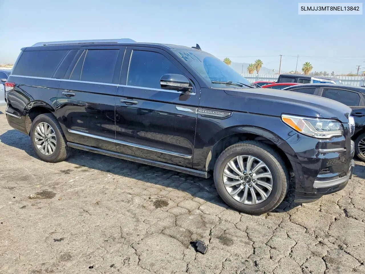 2022 Lincoln Navigator L VIN: 5LMJJ3MT8NEL13842 Lot: 61328226