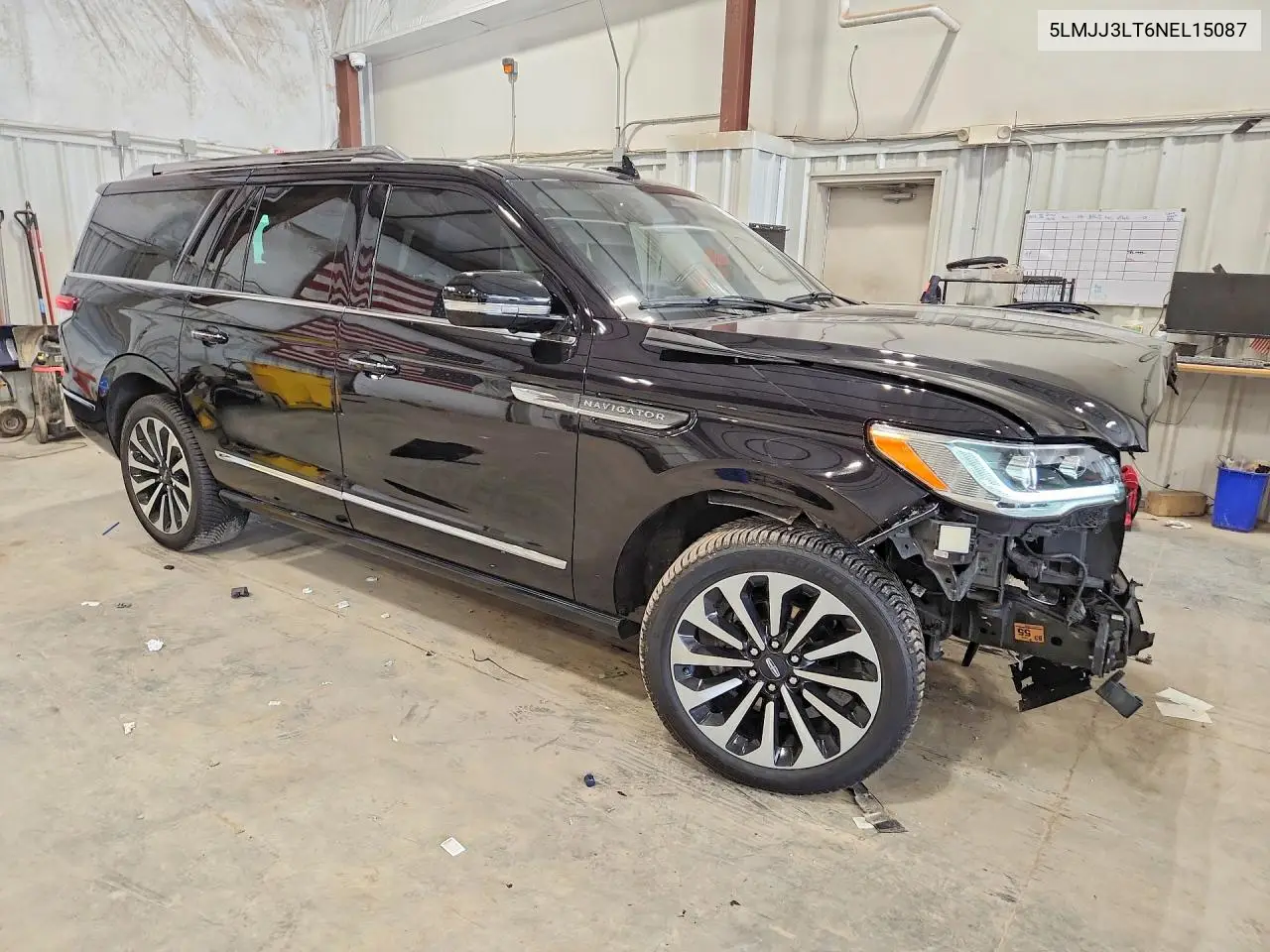 2022 Lincoln Navigator L Reserve VIN: 5LMJJ3LT6NEL15087 Lot: 61432706