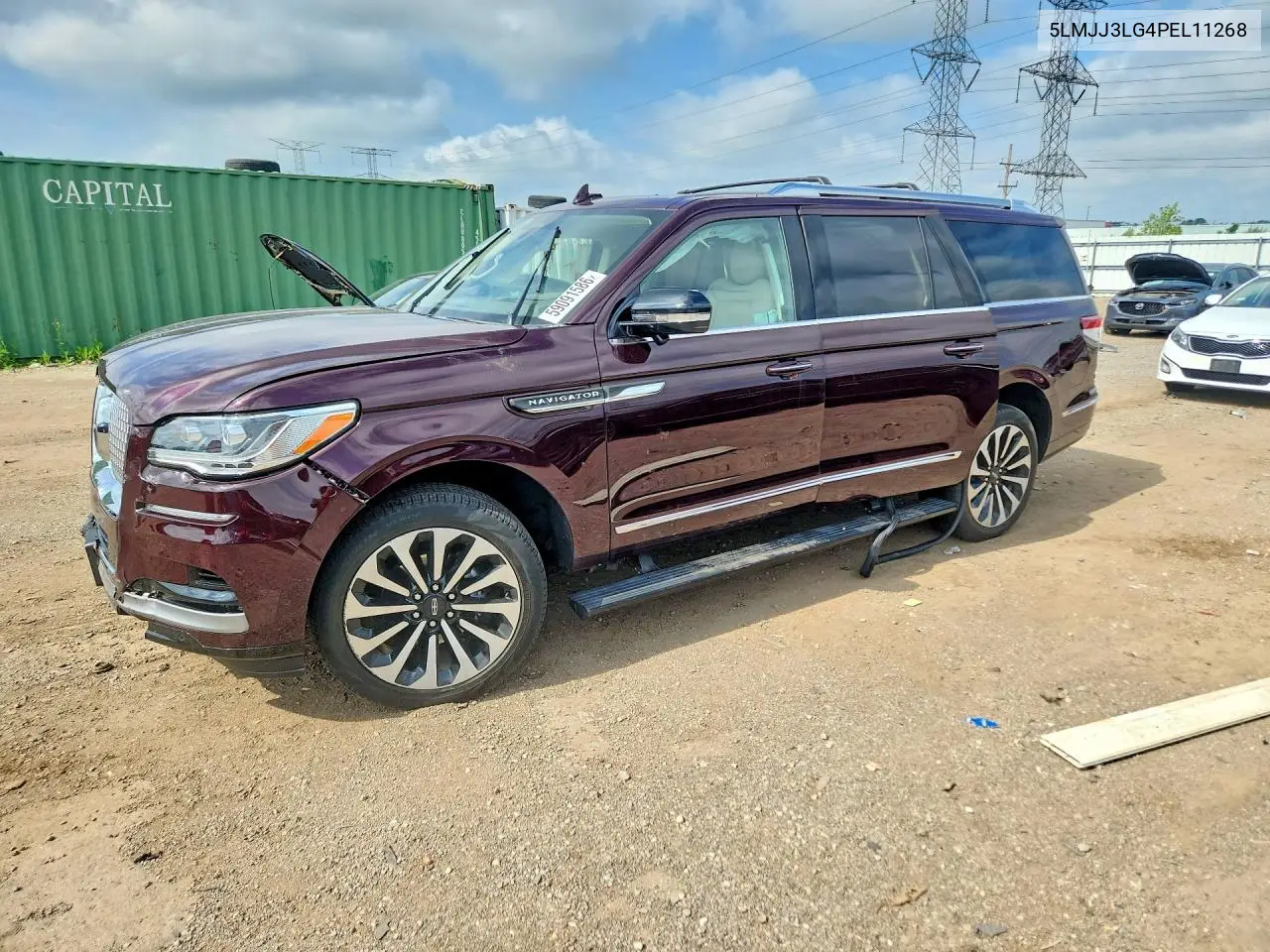 2023 Lincoln Navigator L Reserve VIN: 5LMJJ3LG4PEL11268 Lot: 59091586